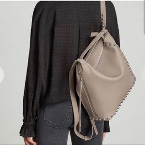 All Saints Studded Cami Convertable Bag/Backpack